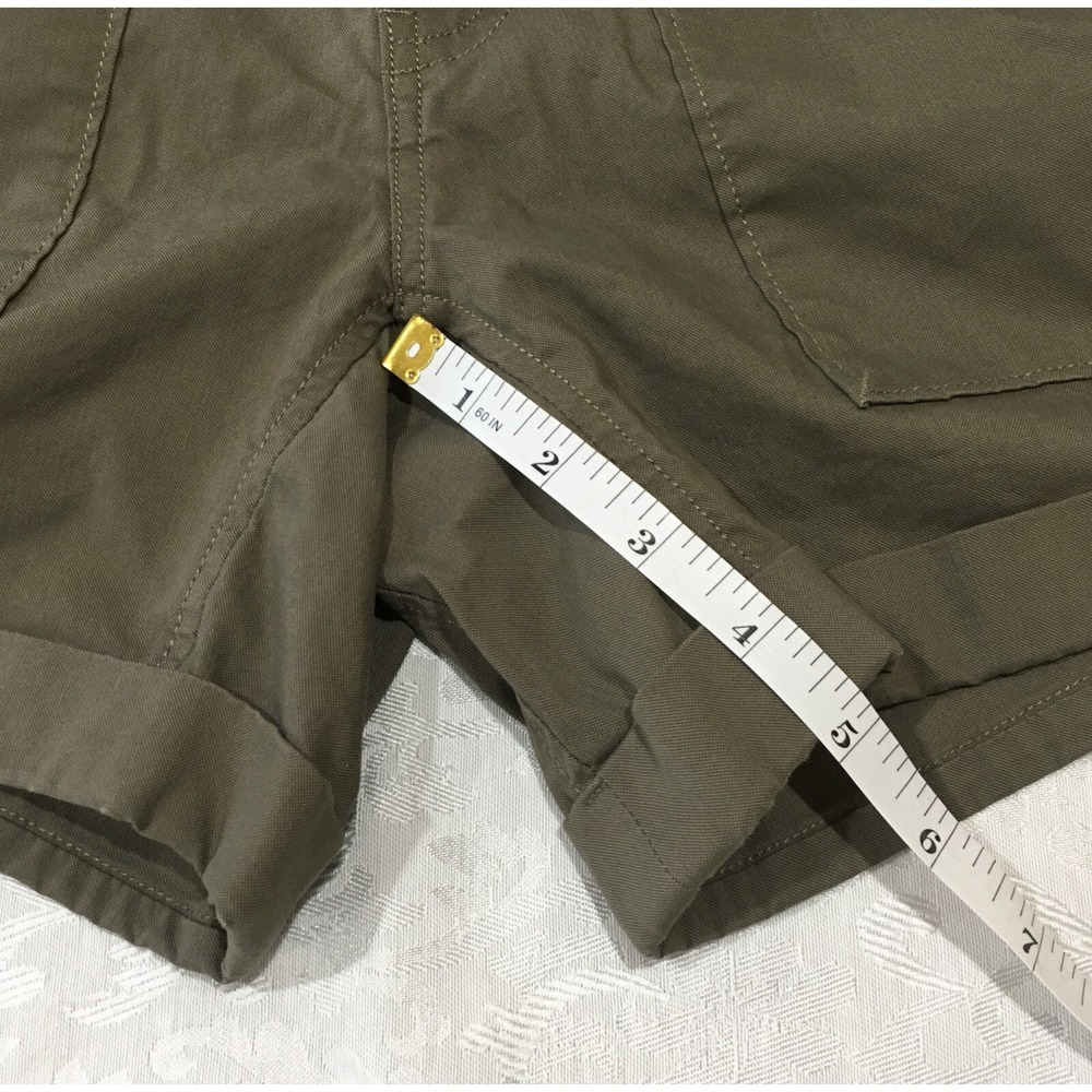 Mountain Hard Wear Womens Hike Shorts Size 8/5 Green pockets - Picture 6 of 7